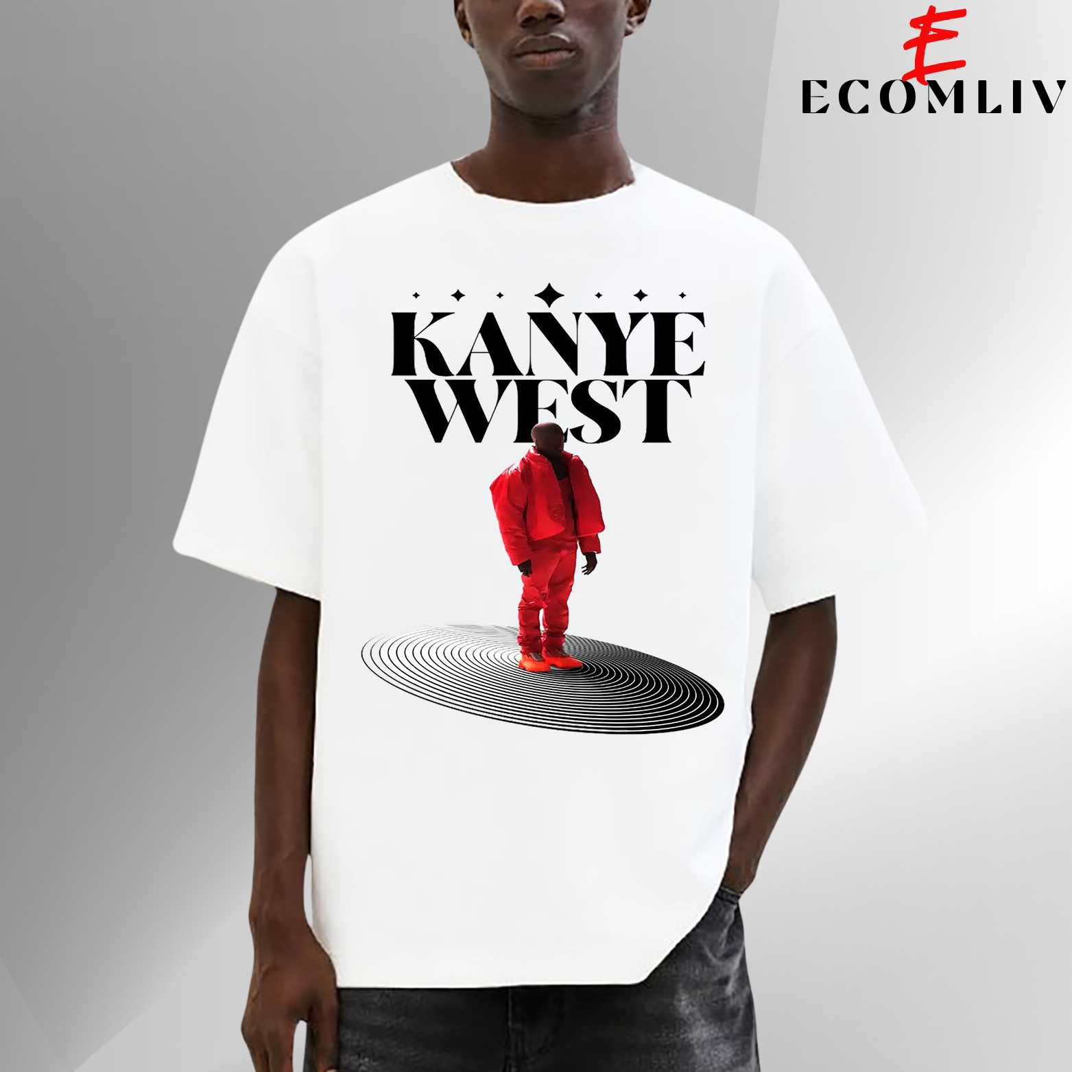 Kanye West Graphic T-Shirt, Pop Star Unisex Music Tee